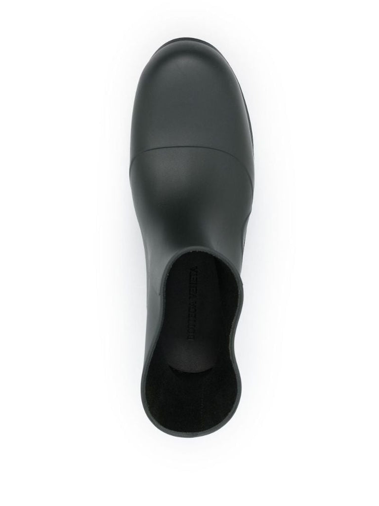 Green Puddle Rubber Ankle Boots