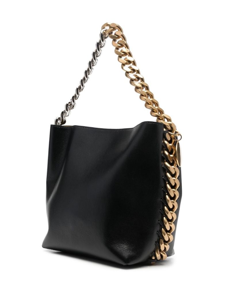 Black Frayme Shoulder Bag
