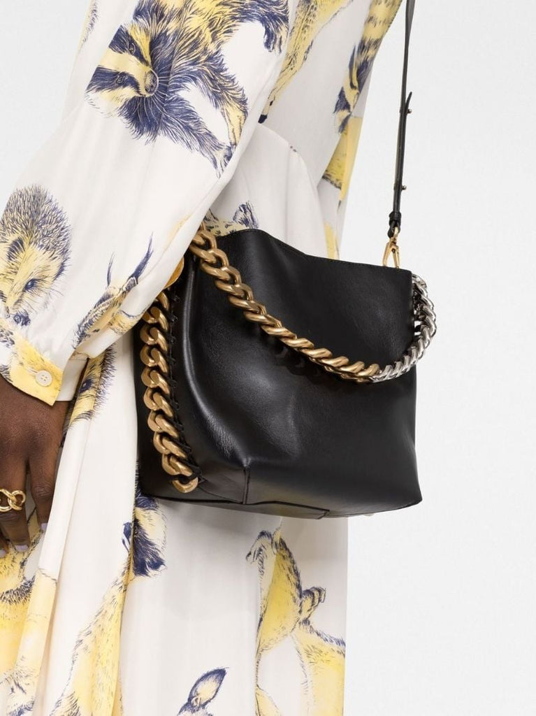 Black Frayme Shoulder Bag