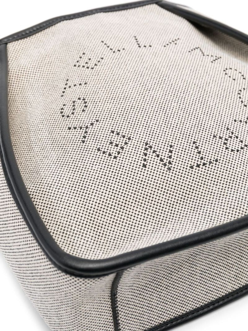 Neutral and Black Stella Logo Mini Cross Body Bag