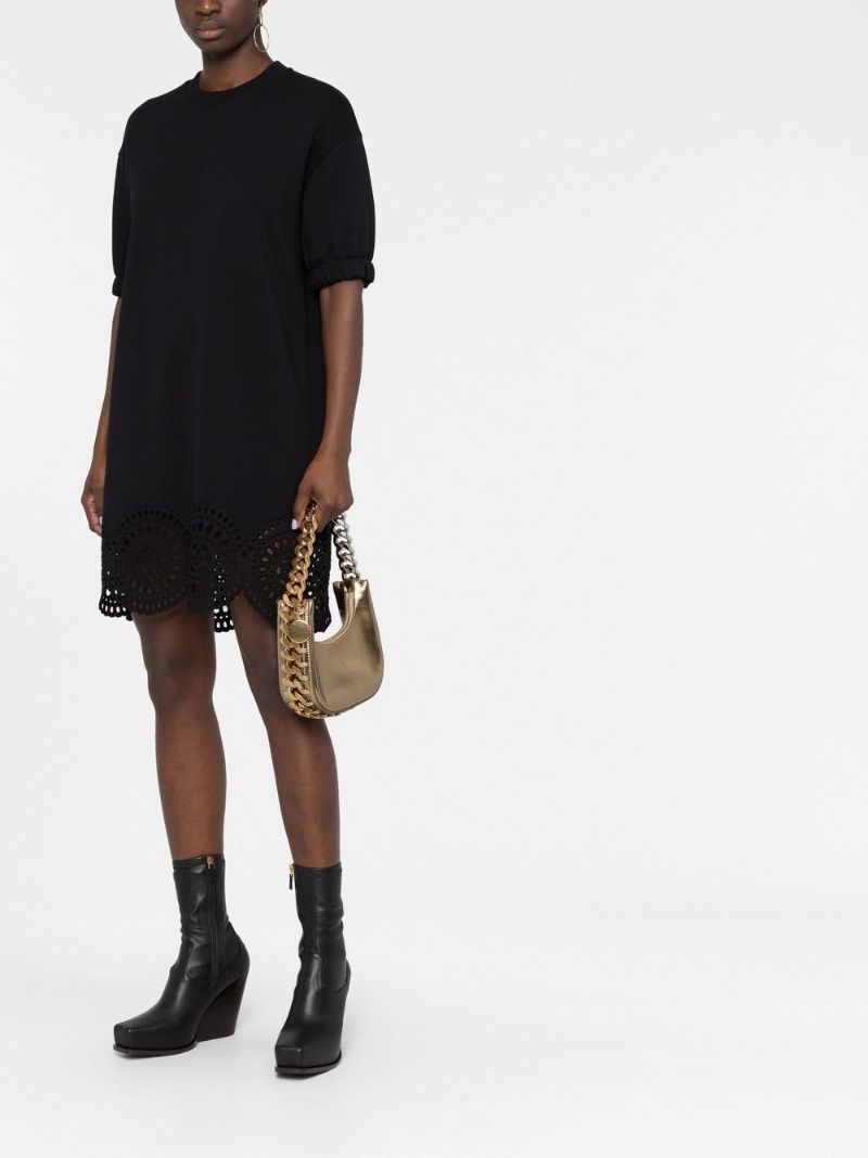 Gold-tone Frayme Mini Shoulder Bag