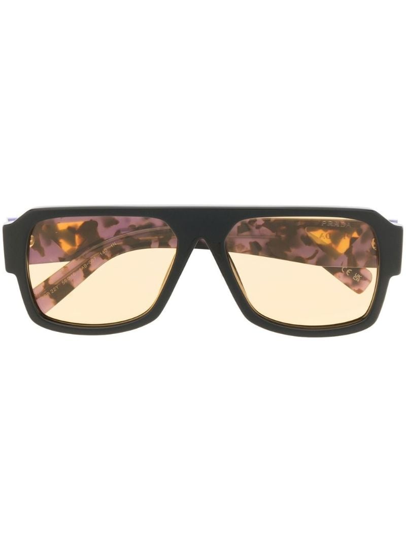 Black Square Sunglasses