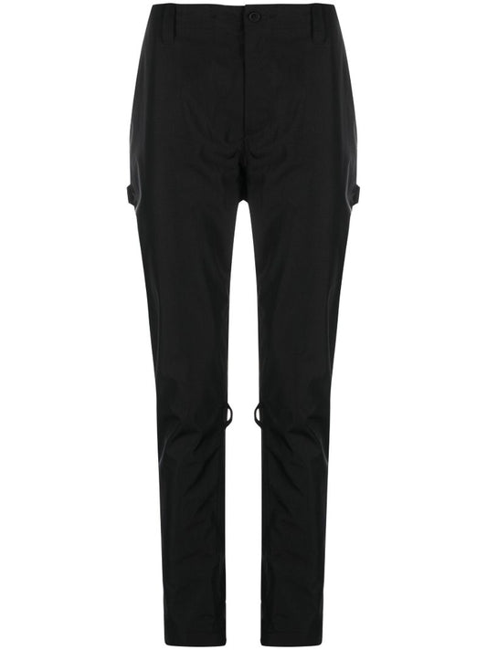 Black James Bondage Trousers