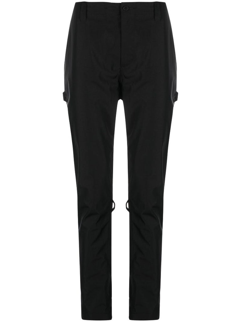 Black James Bondage Trousers