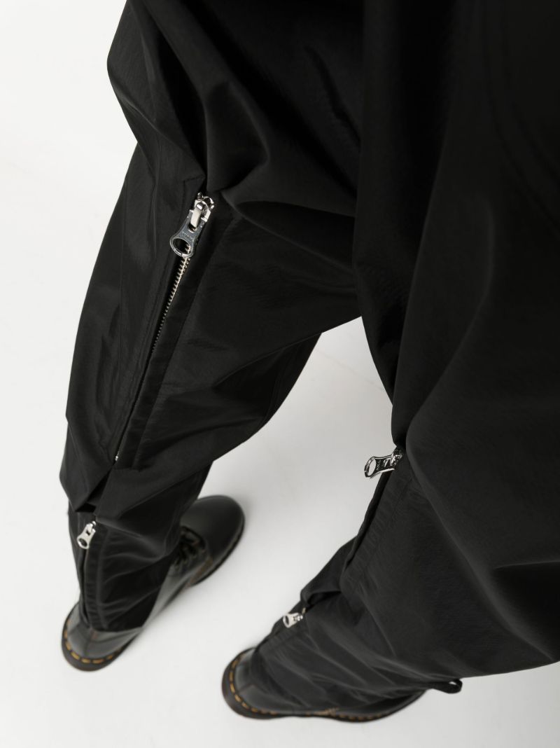 Black James Bondage Trousers
