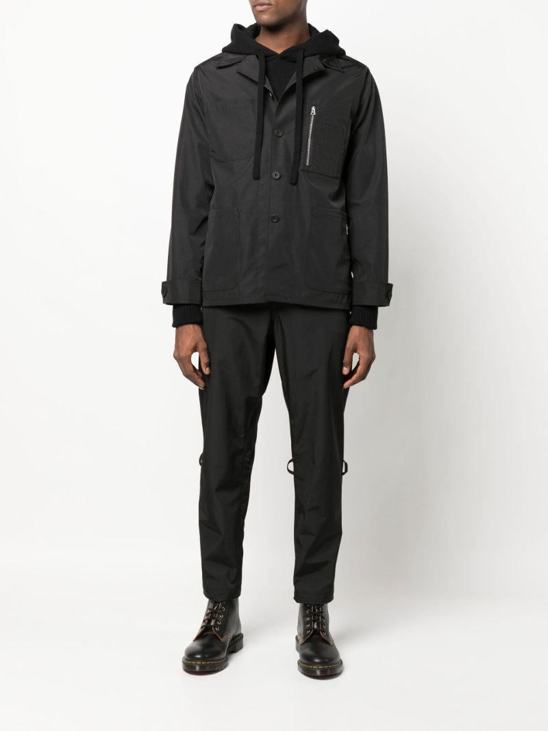 Black James Bondage Trousers