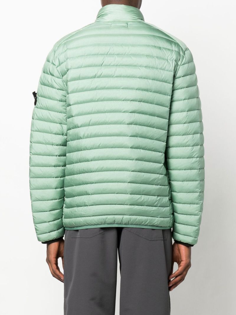 Green Padded Down Jacket