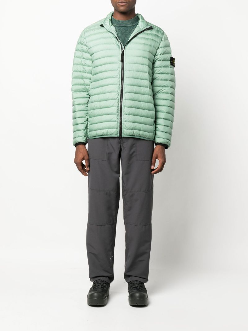 Green Padded Down Jacket