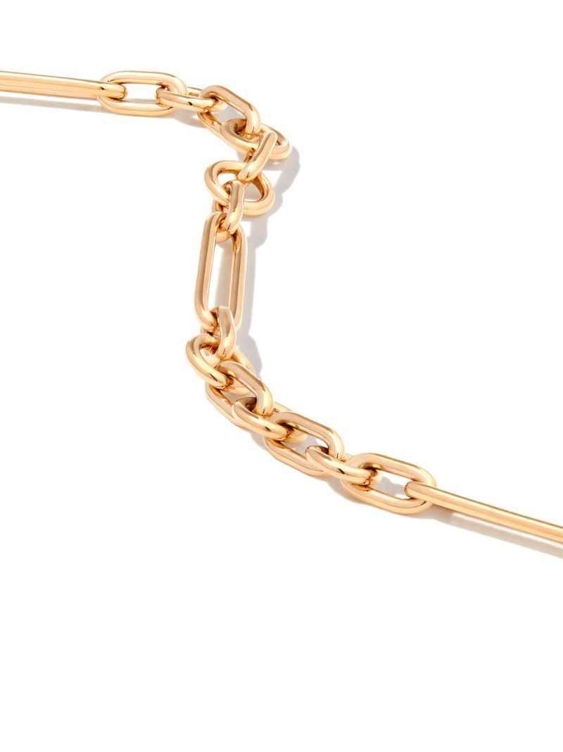 18k Yellow Gold Mixed Chain Necklace