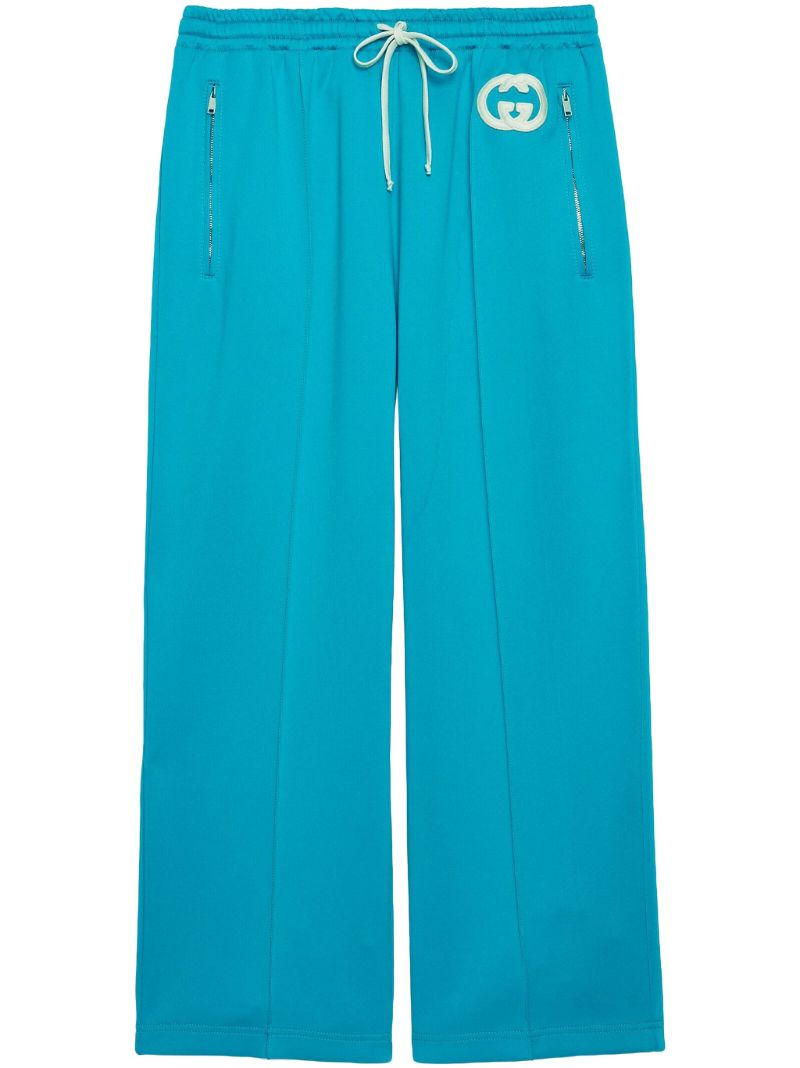 Blue Gg Track Pants