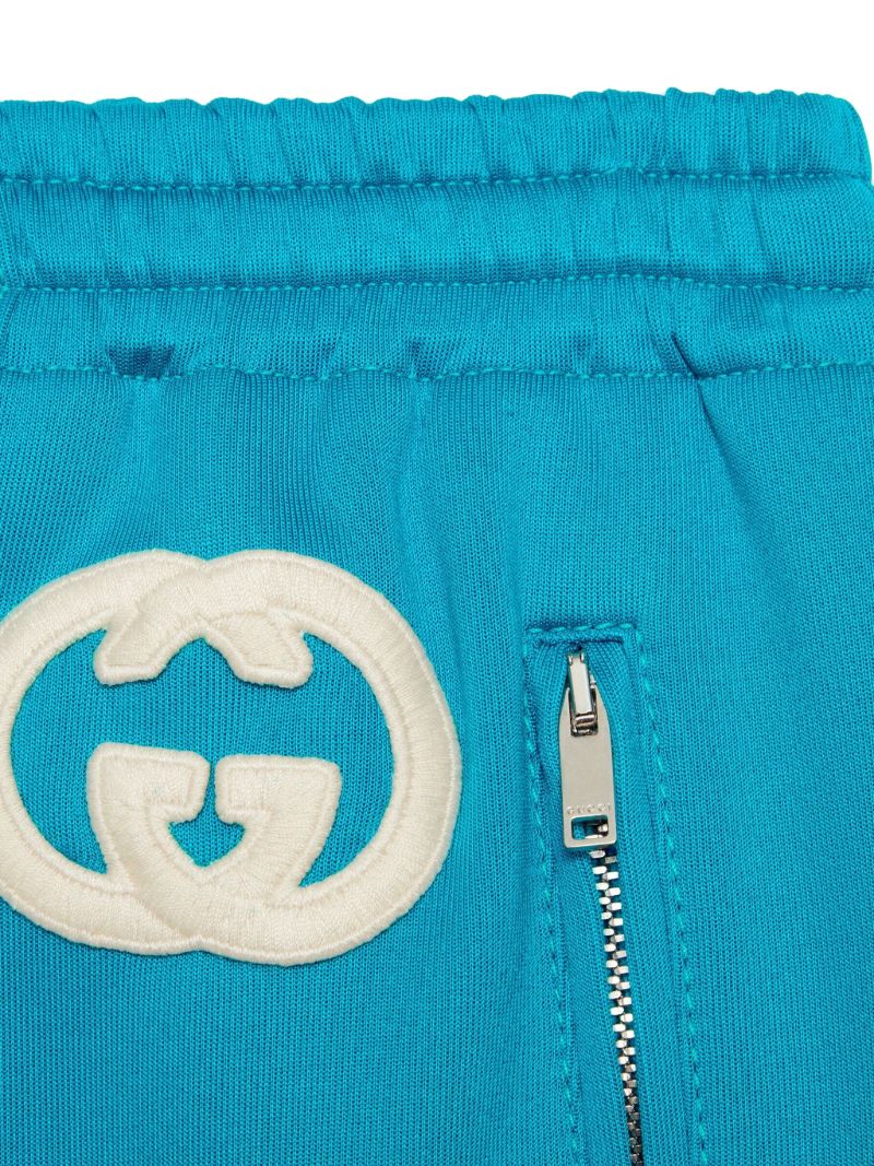 Blue Gg Track Pants