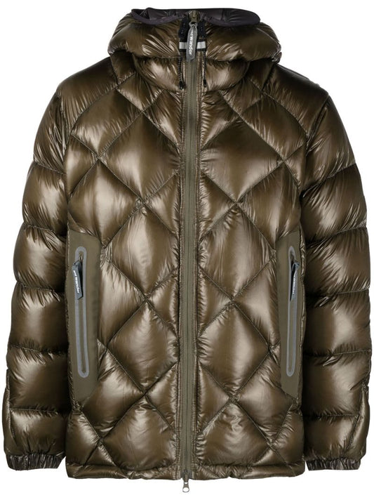 Green Zip-through Padded Jacket