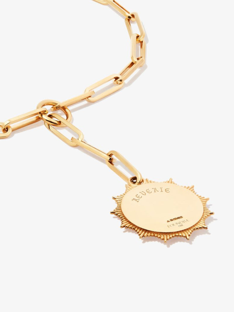18k Yellow Gold Reverie Classic Extension Chain Diamond Necklace