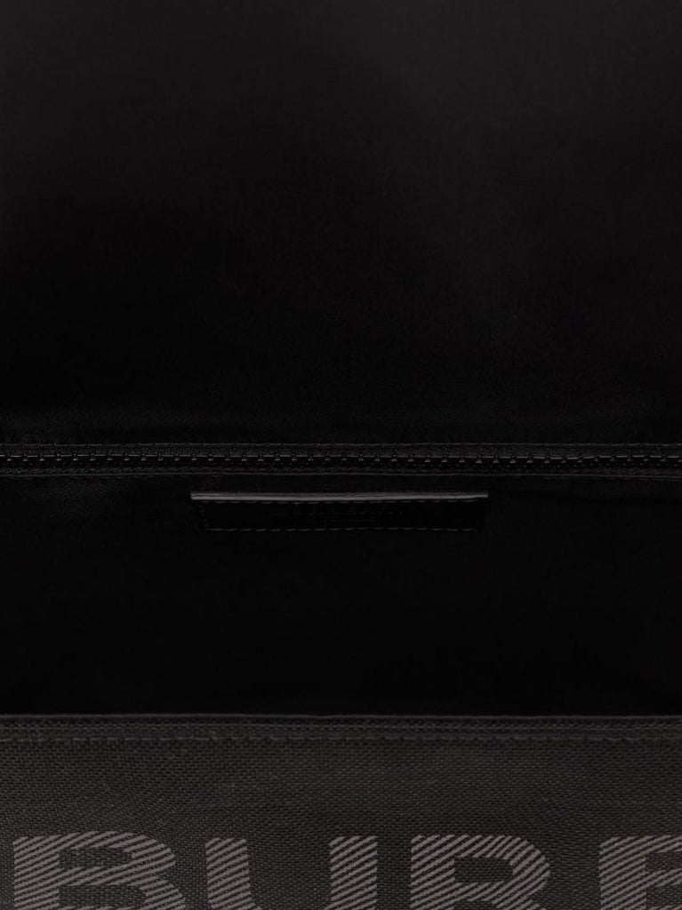 Black Horseferry Print Small Messenger Bag