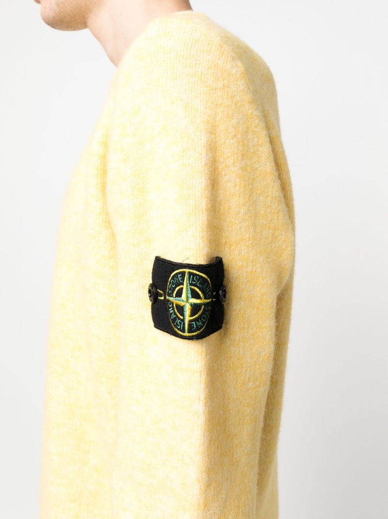 Yellow Crew Neck Sweater