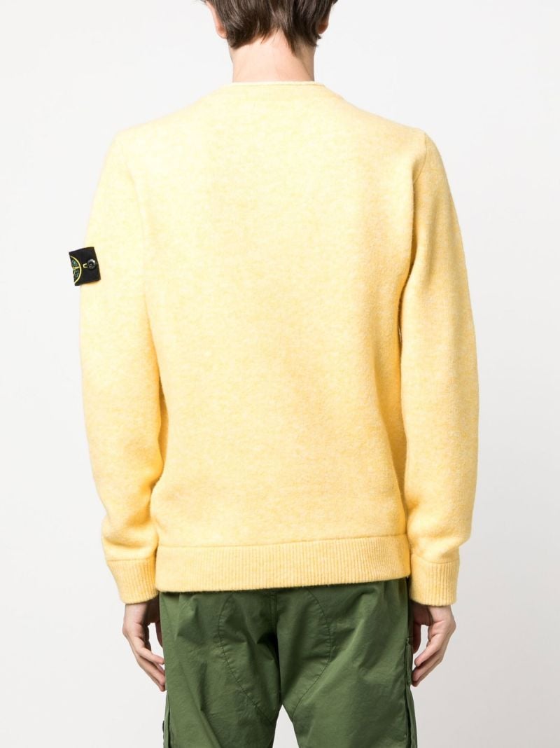 Yellow Crew Neck Sweater