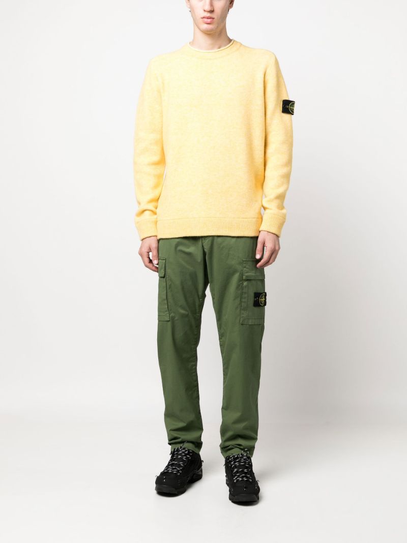 Yellow Crew Neck Sweater
