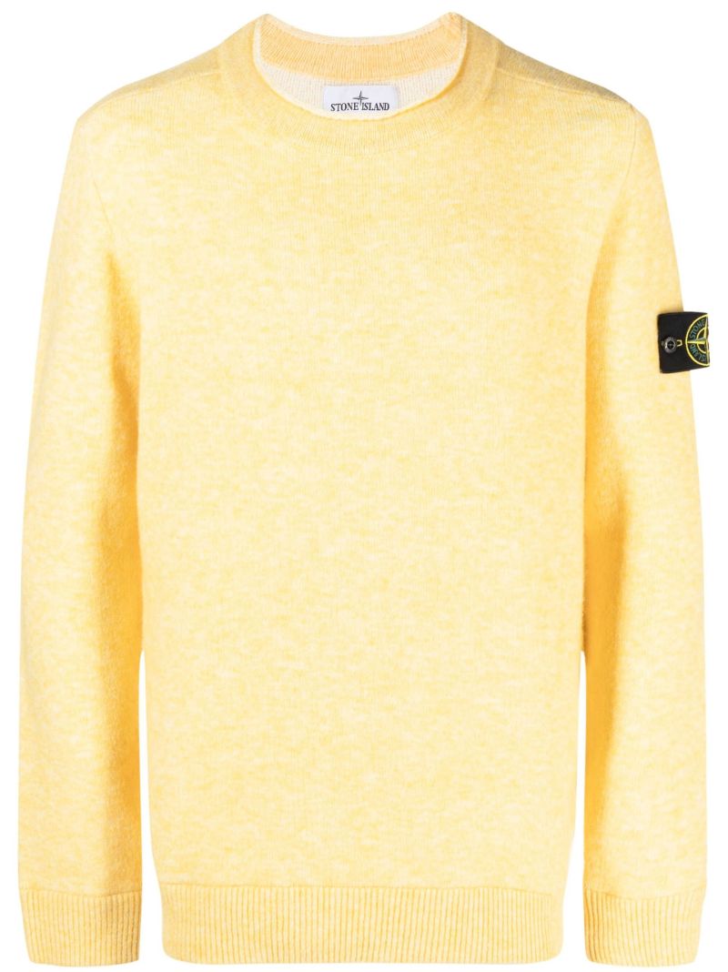 Yellow Crew Neck Sweater