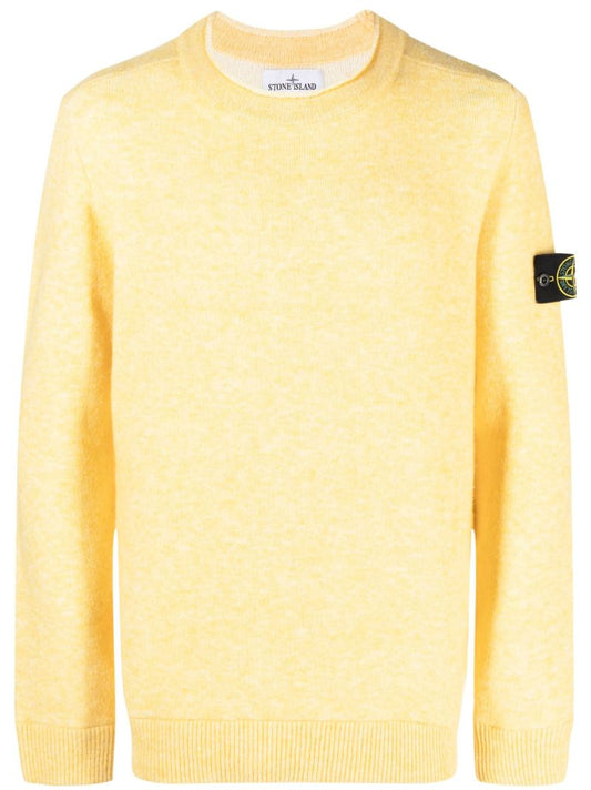 Yellow Crew Neck Sweater