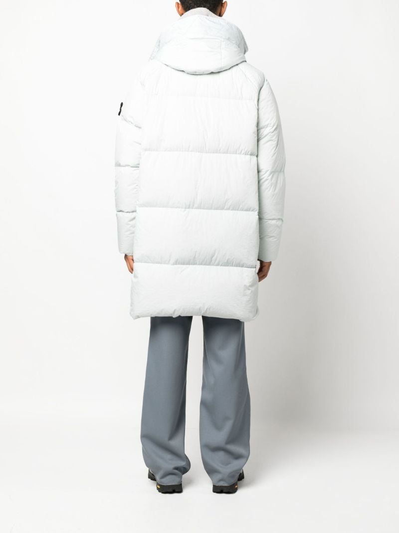 Grey Padded Down Parka
