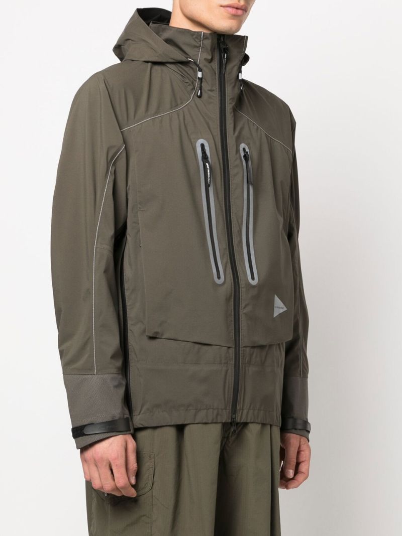 Green Pertex Shield Rain Jacket