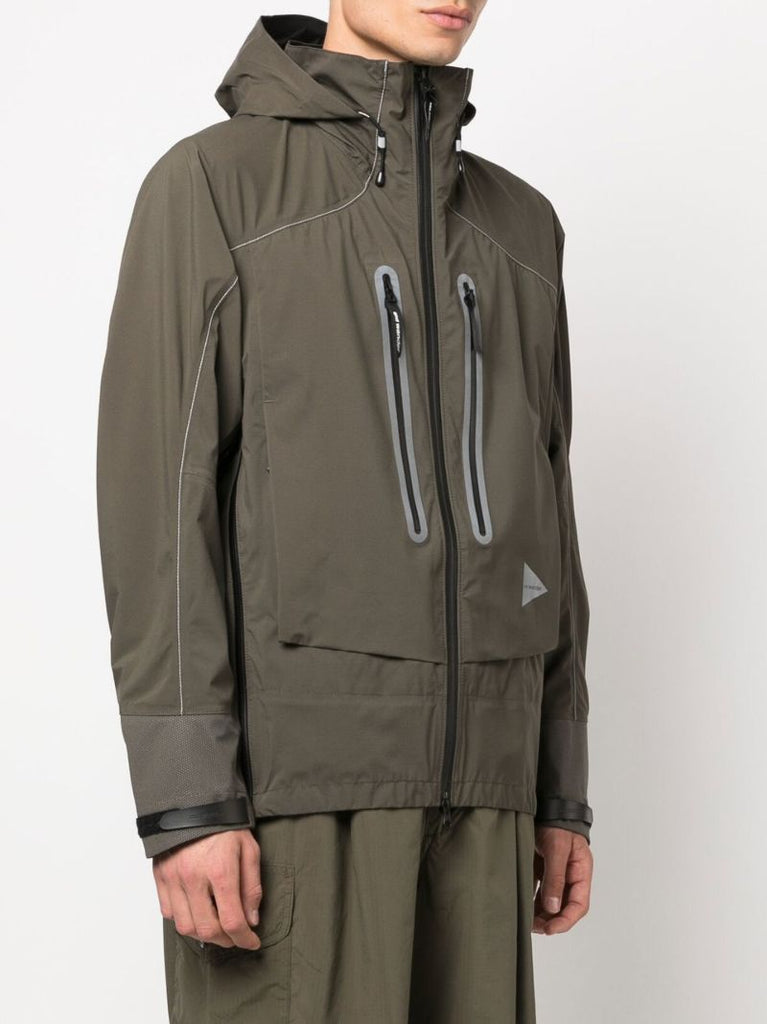 Green Pertex Shield Rain Jacket
