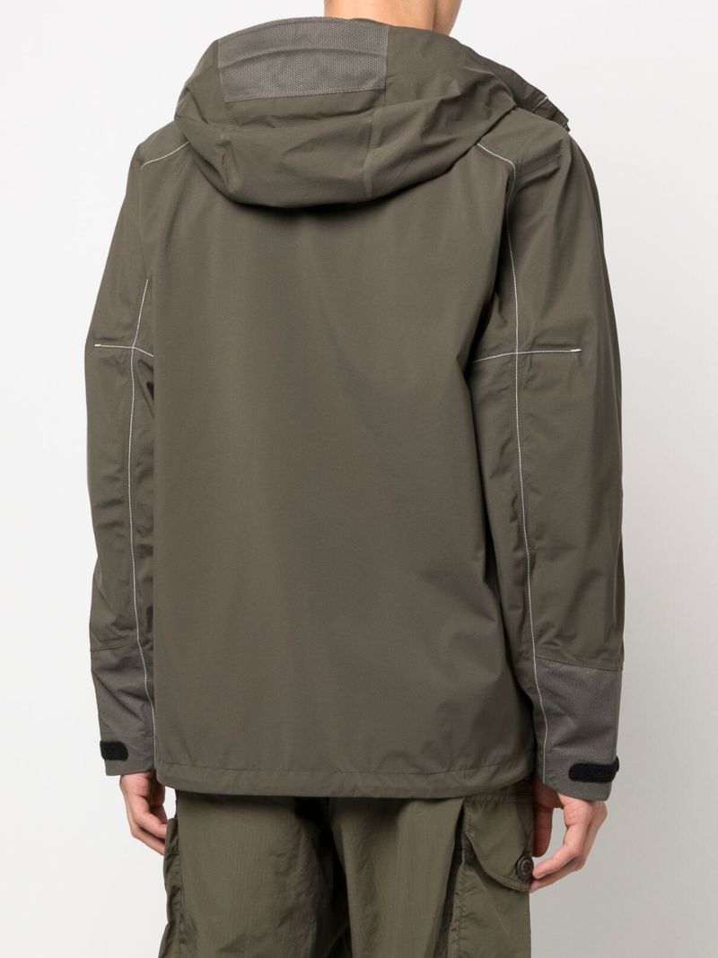 Green Pertex Shield Rain Jacket