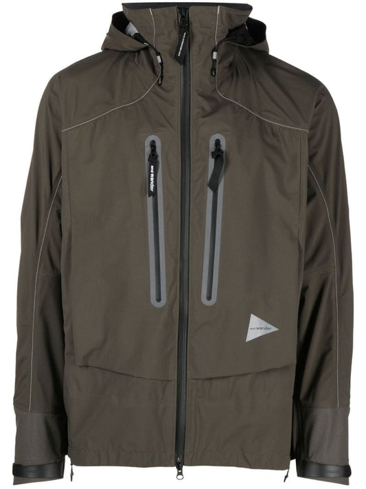 Green Pertex Shield Rain Jacket