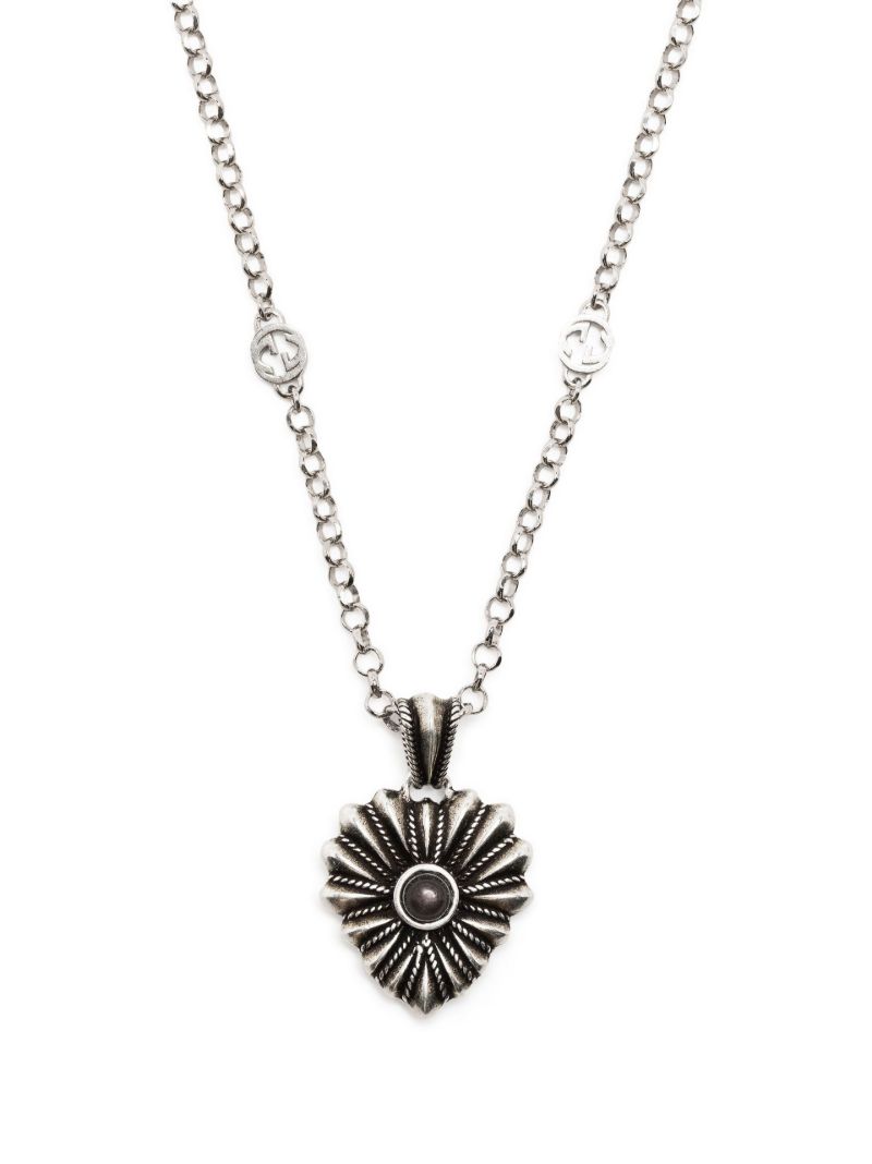 Sterling Silver Interlocking Necklace