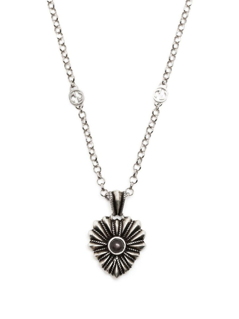 Sterling Silver Interlocking Necklace
