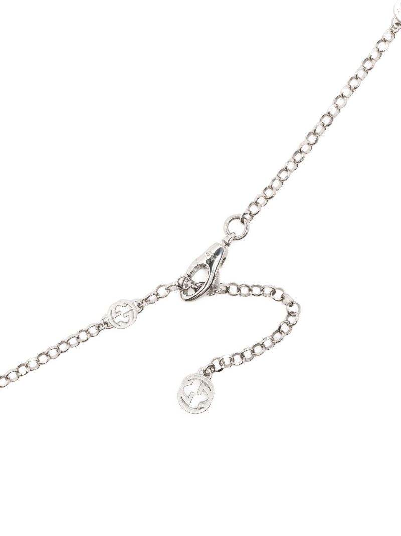 Sterling Silver Interlocking Necklace