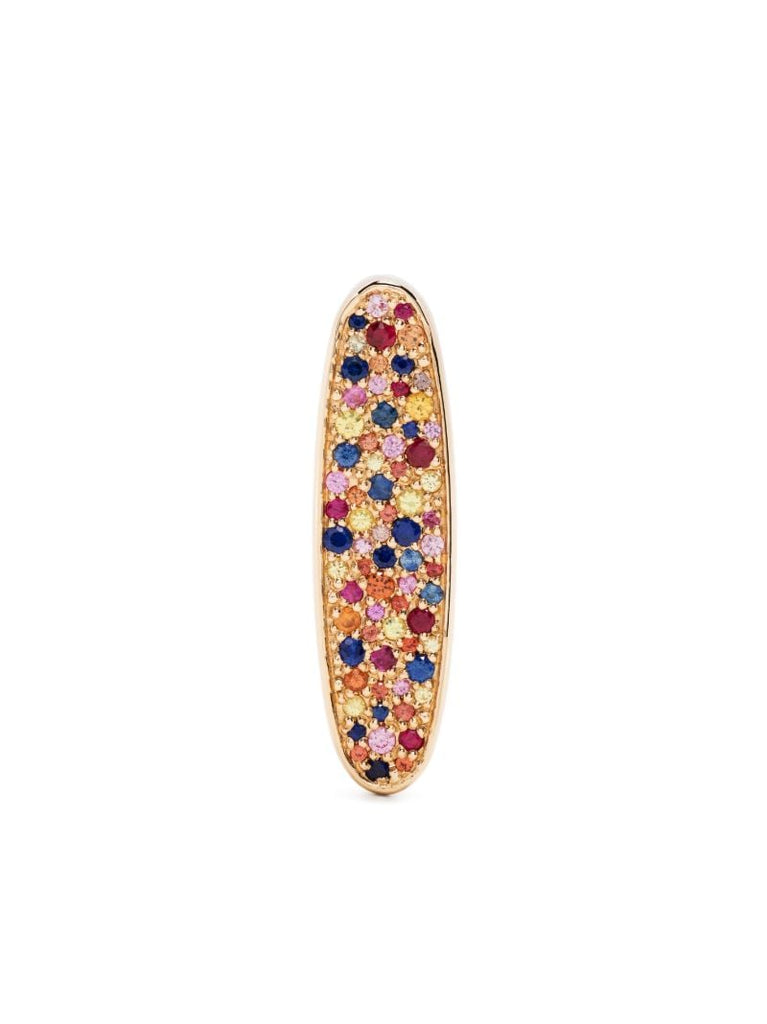 14k Yellow Gold the Tandem Sapphire Pulley