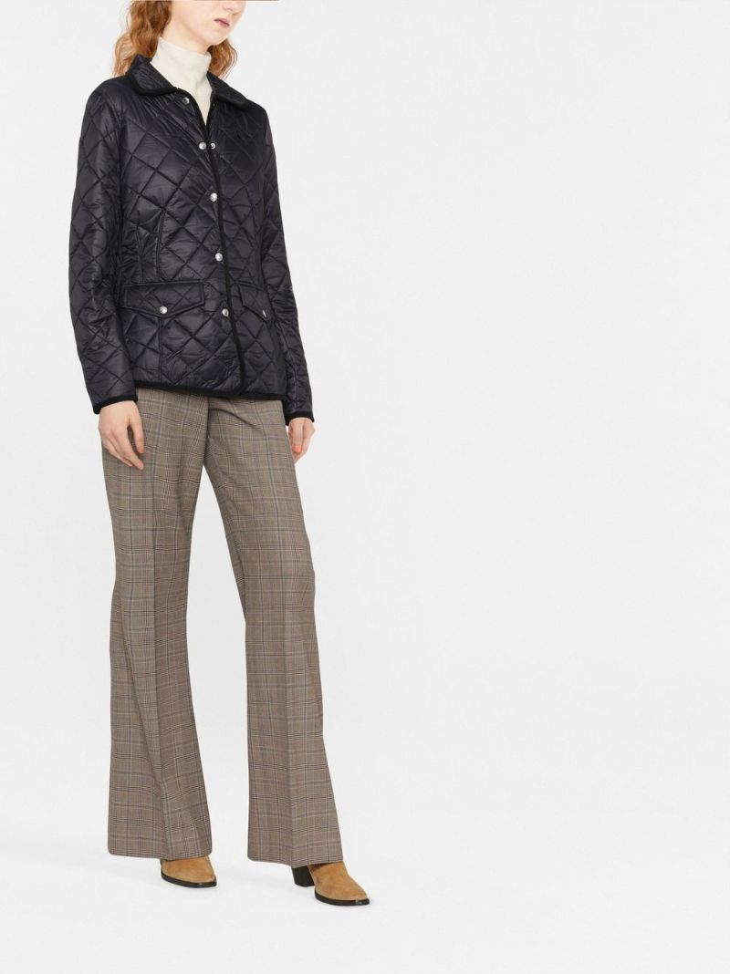Black Harper Quilted Jacket