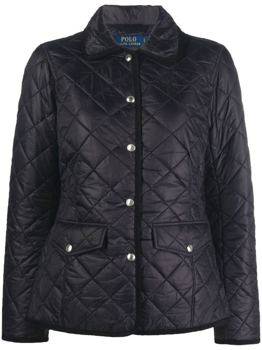 Black Harper Quilted Jacket