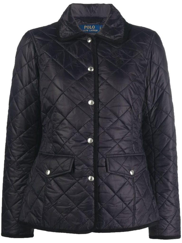 Black Harper Quilted Jacket