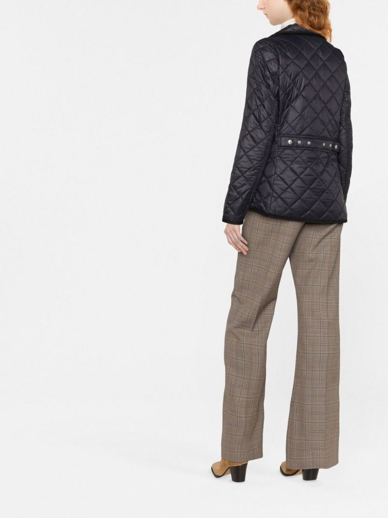 Black Harper Quilted Jacket