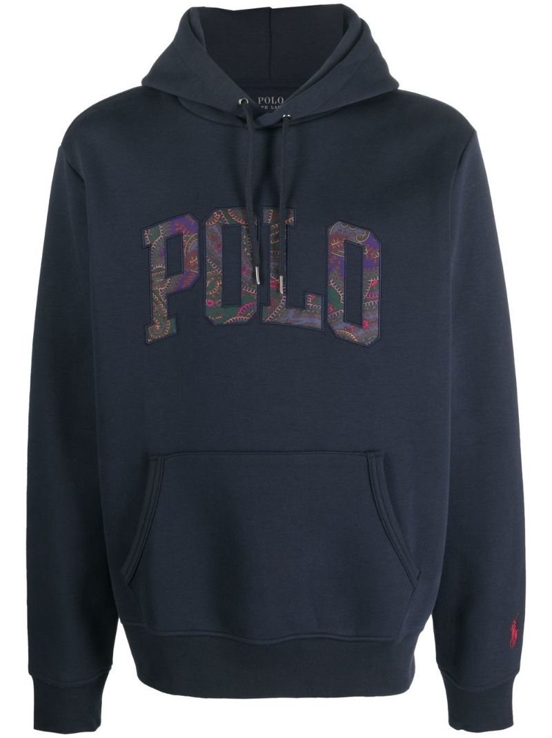 Blue Logo Hoodie
