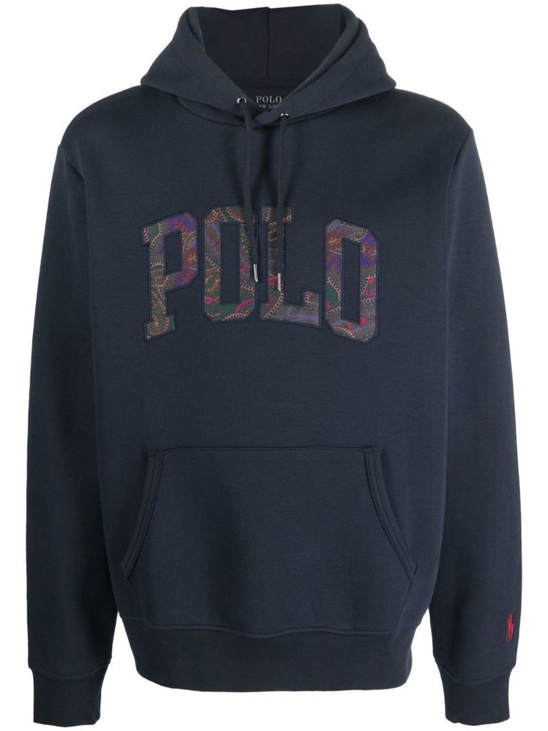 Blue Logo Hoodie