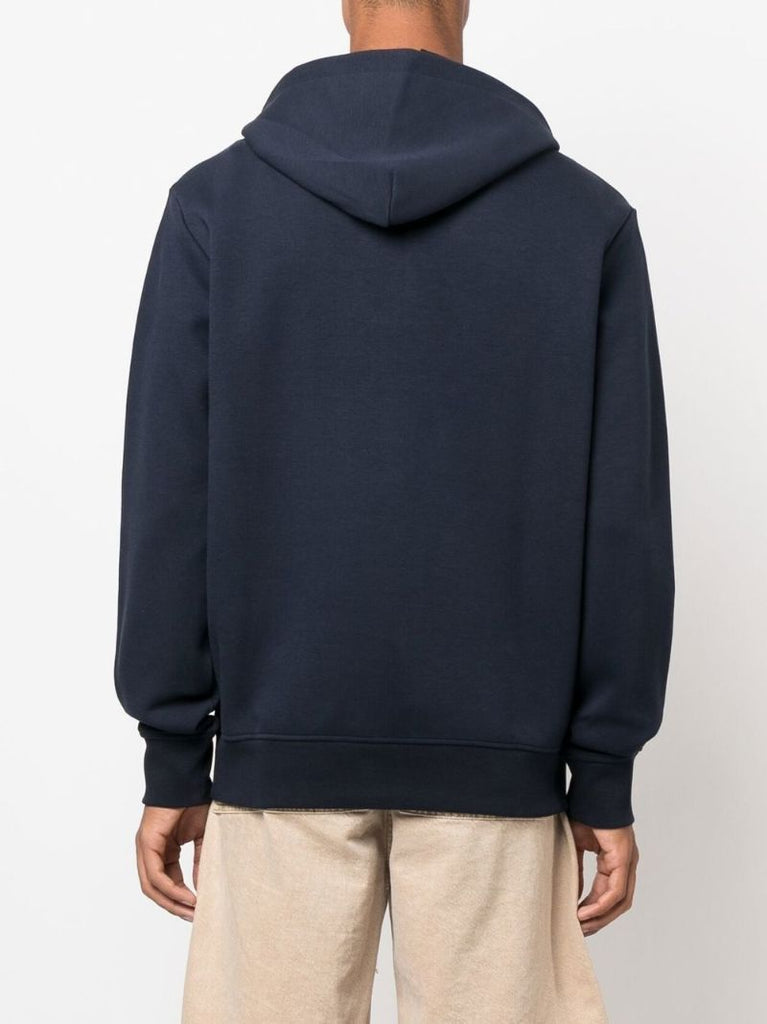 Blue Logo Hoodie