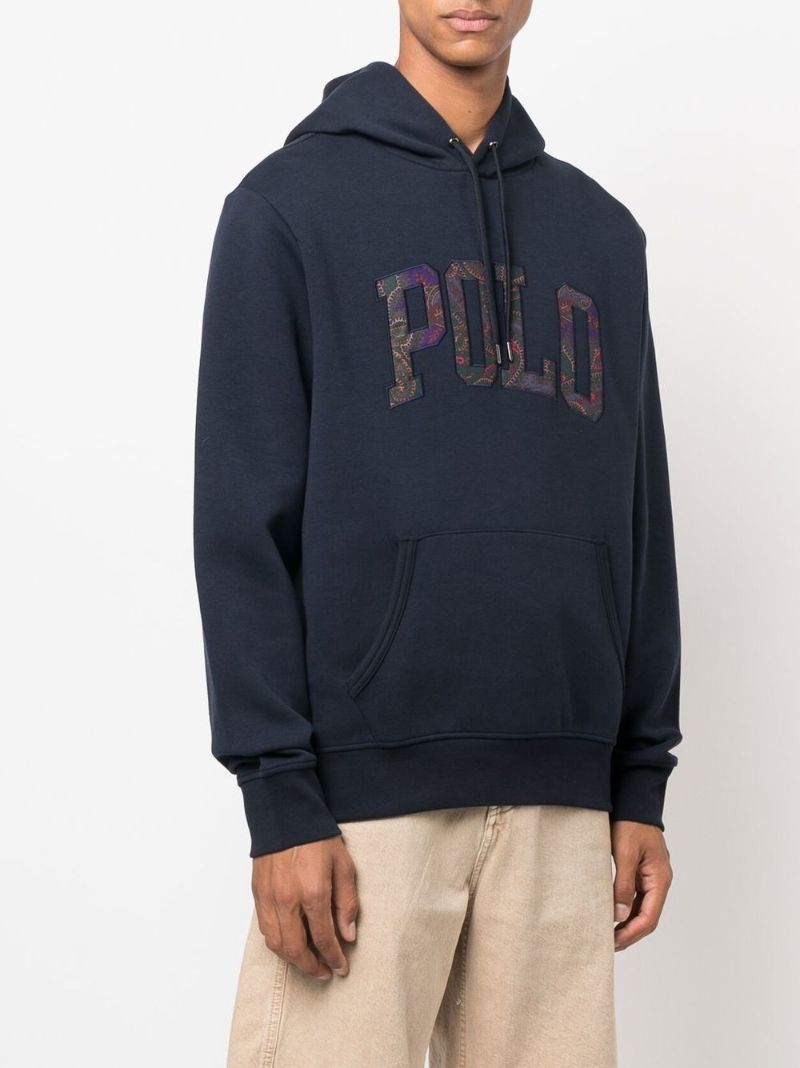 Blue Logo Hoodie