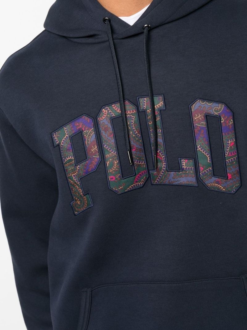 Blue Logo Hoodie