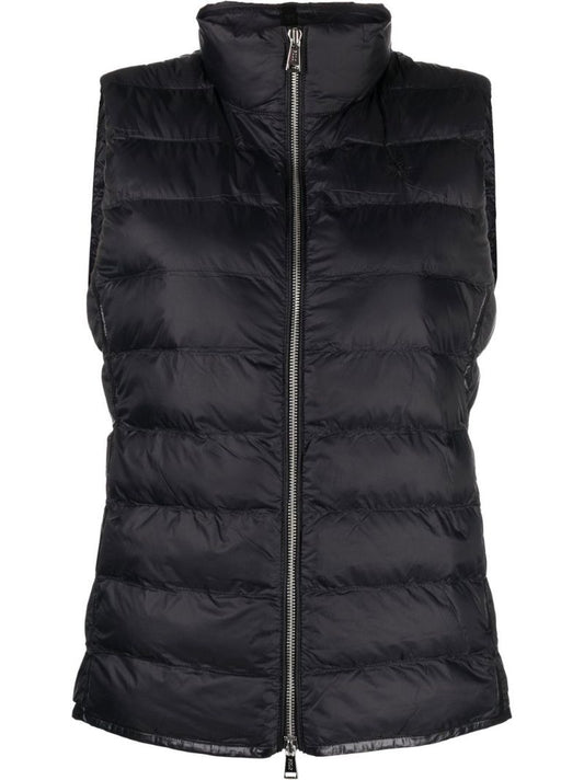 Black Harlow Quilted Gilet