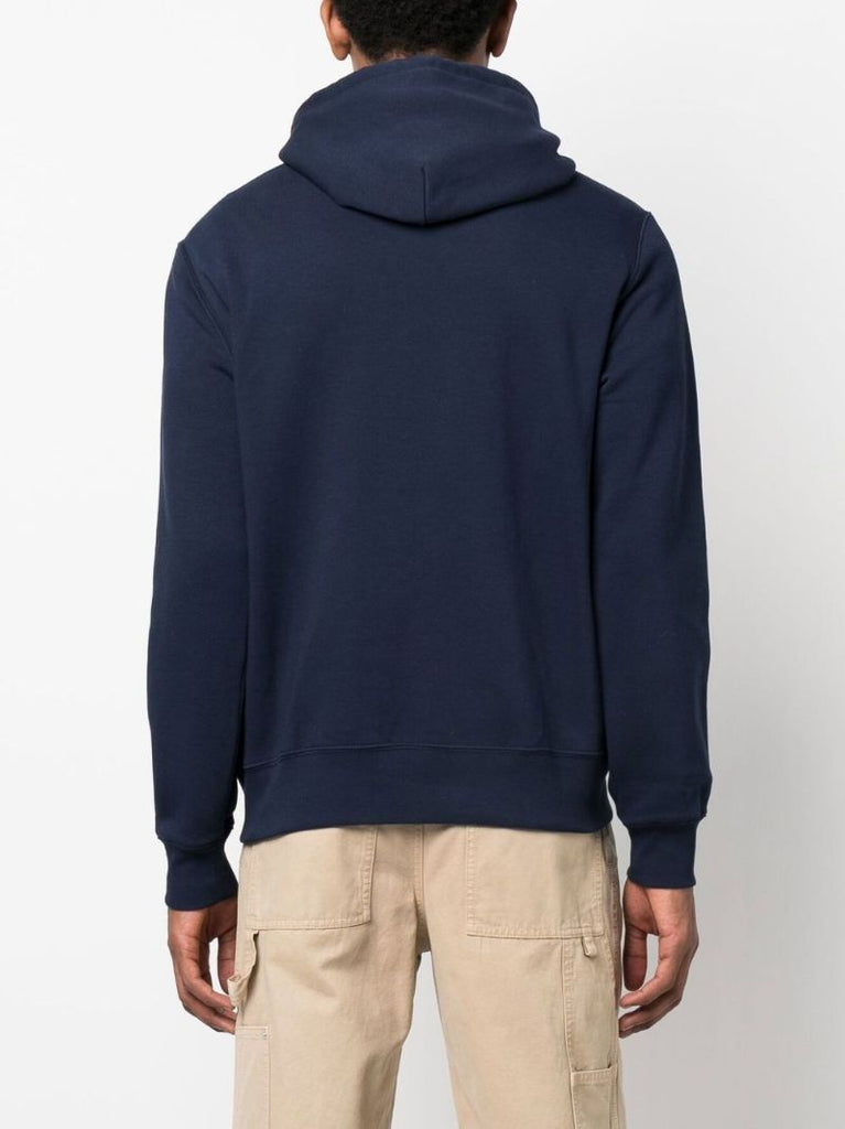 Blue Polo Bear Hoodie