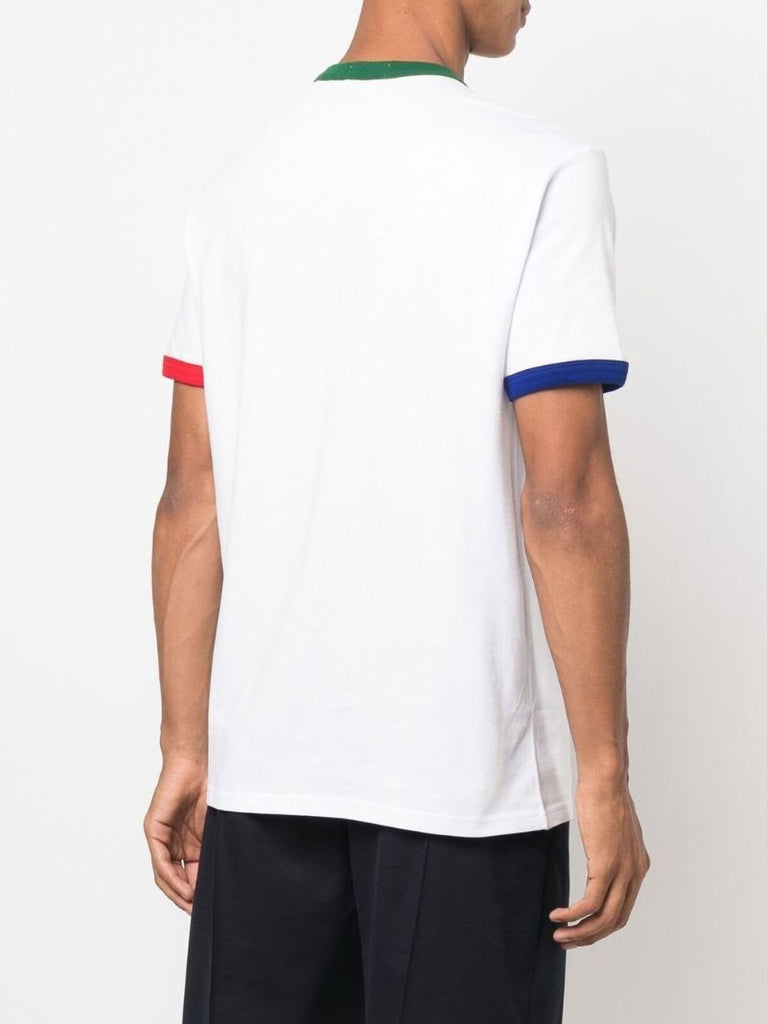 White Polo Bear Cotton T-shirt