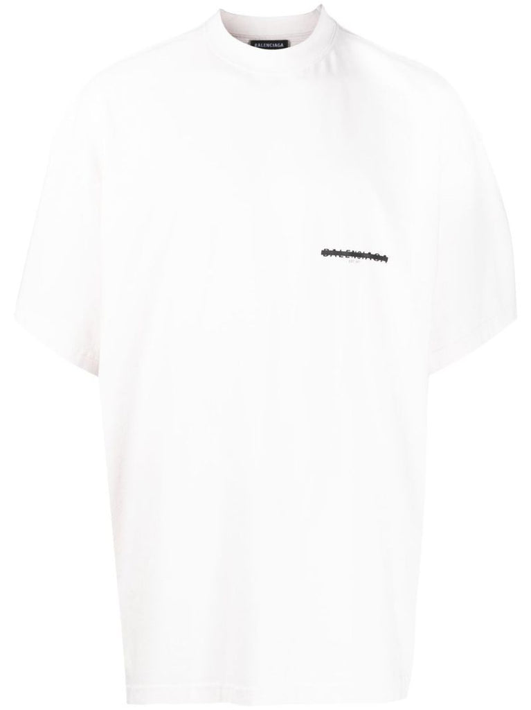 White Strike 1917 Oversized T-shirt