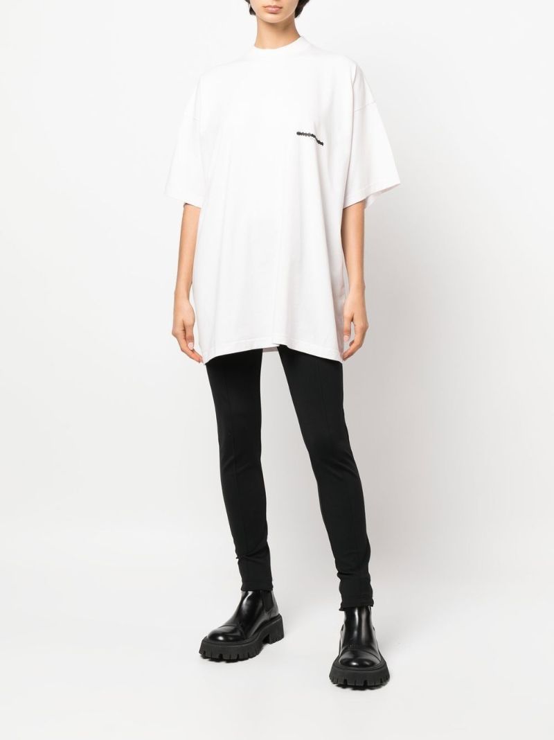 White Strike 1917 Oversized T-shirt