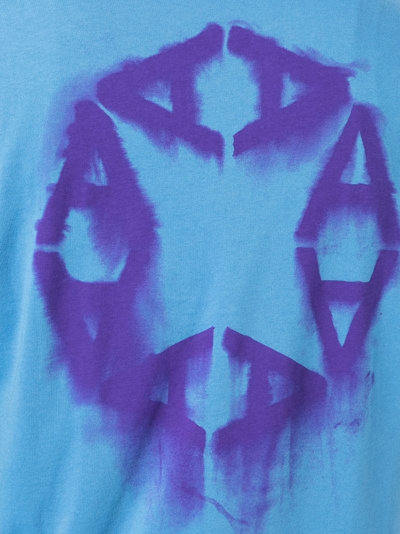 Blue Sphere Logo Cotton T-shirt