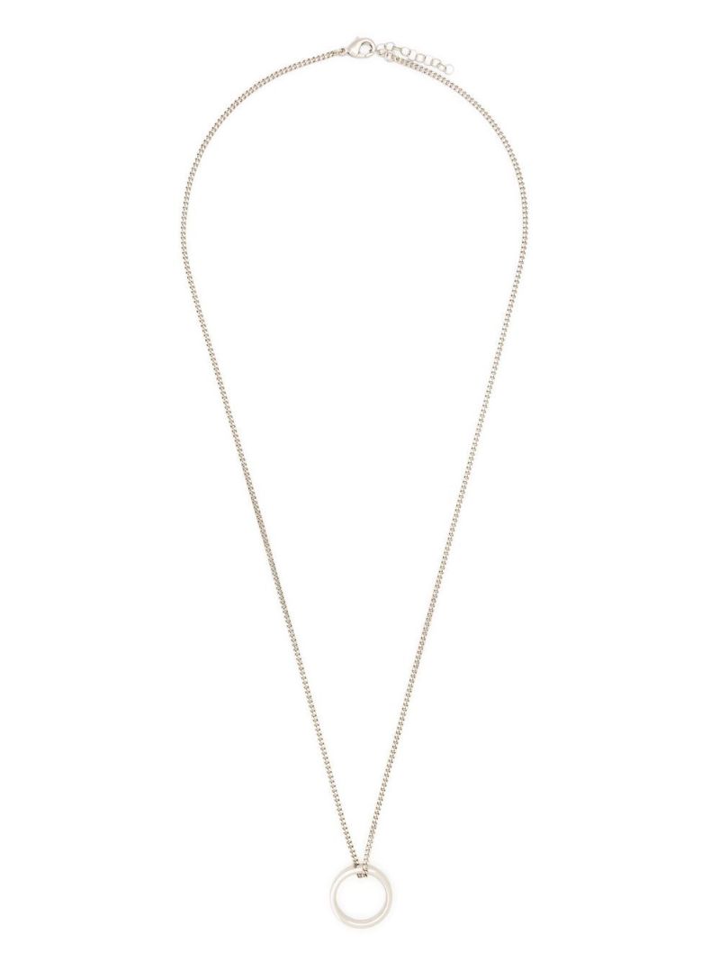 Sterling Silver Ring Necklace