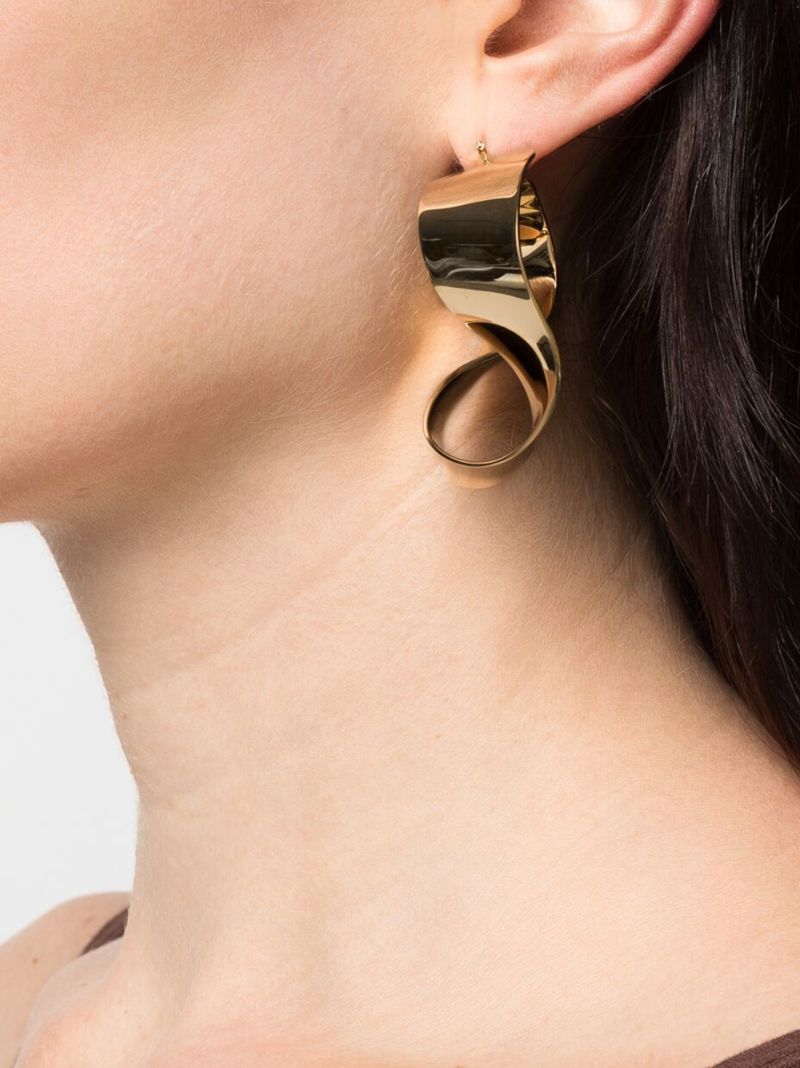Gold-tone Hoop Earrings
