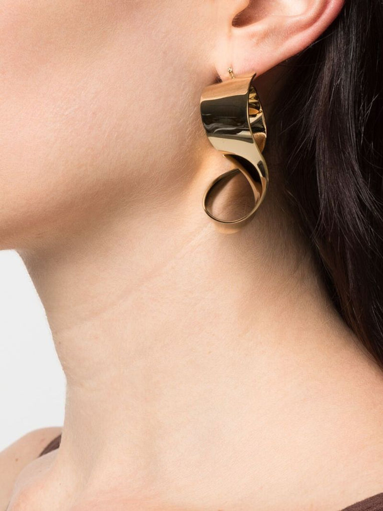 Gold-tone Hoop Earrings